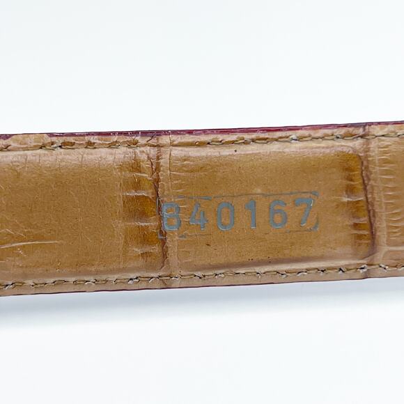 Brighton Reversible Red And Tan Belt Size Medium - Picture 7 of 10